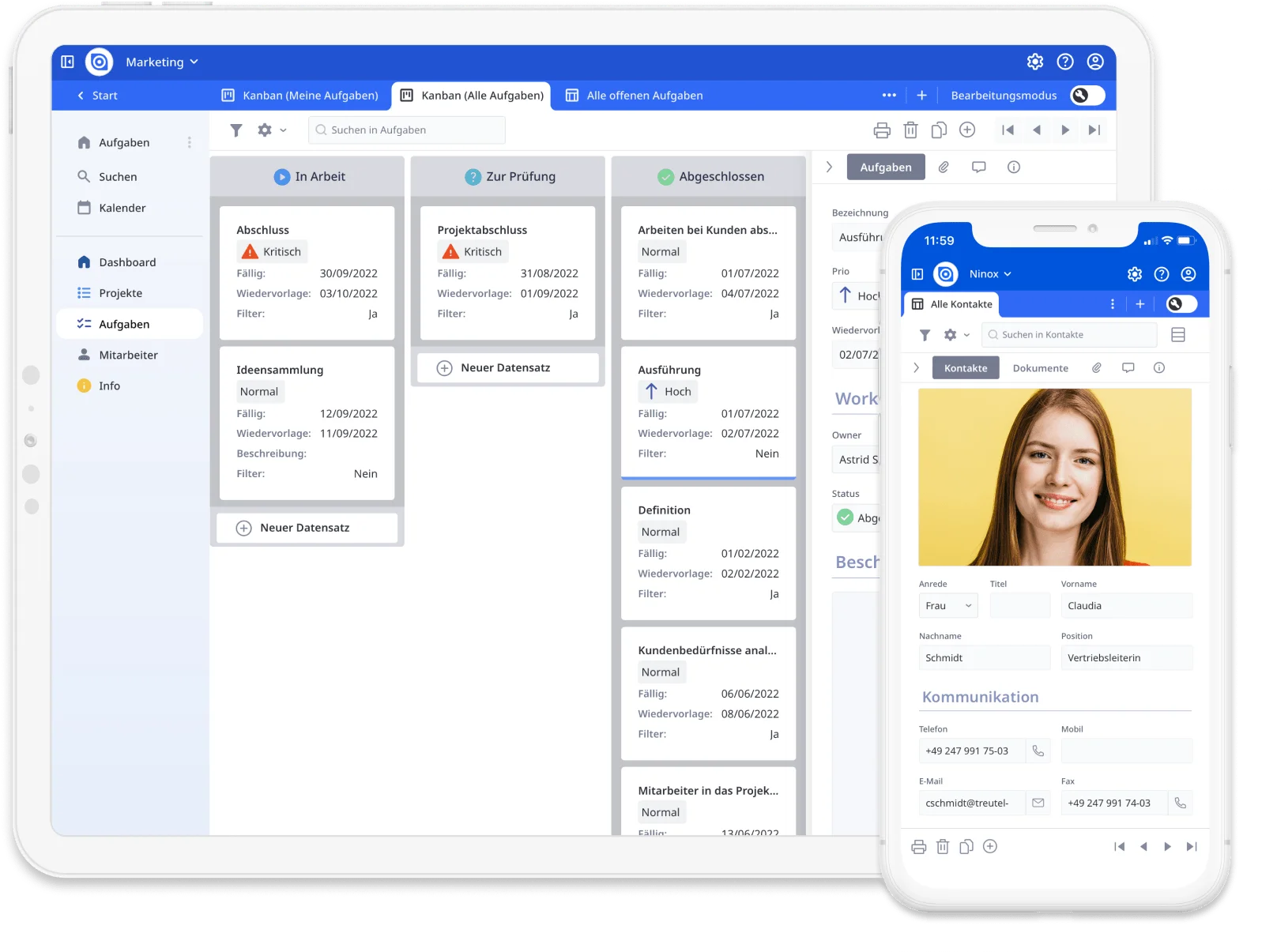ninox-app Schlanke Business Apps mit Low Code