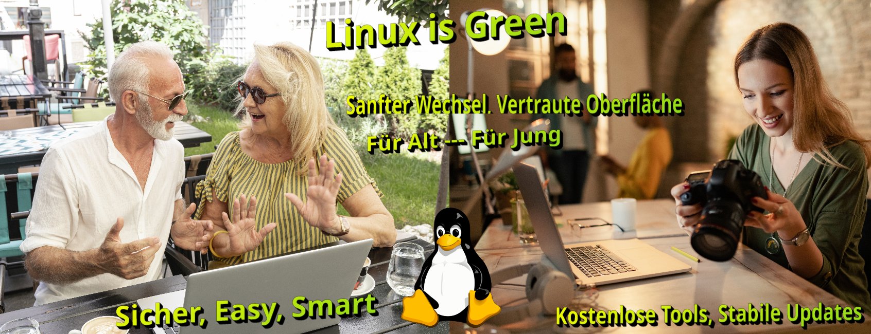 Linux for old and for young people