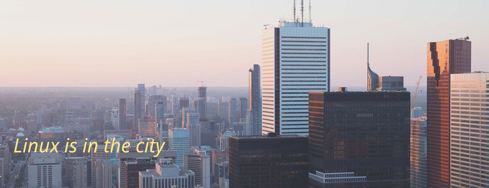 linux is in the city